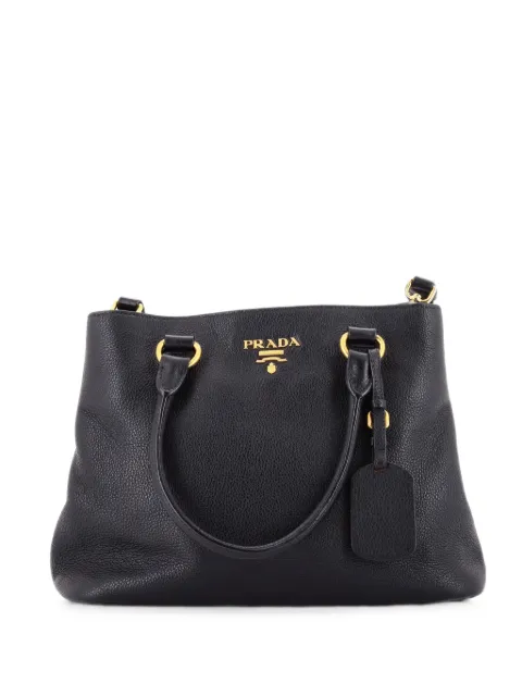 Prada Pre-Owned Convertible Shopper Vitello Daino Large tote bag
