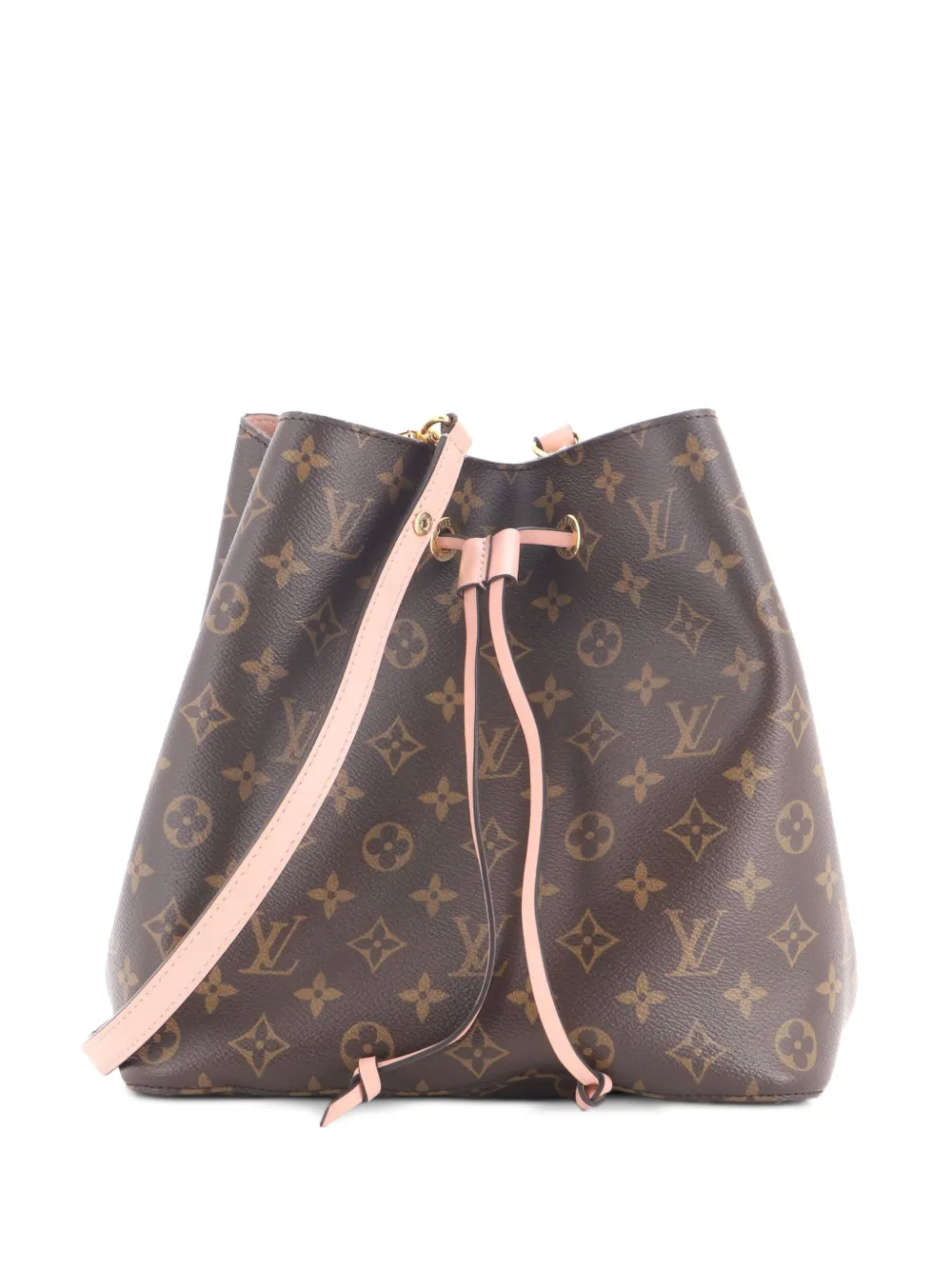Louis Vuitton Pre-Owned NeoNoe Handbag Monogram Canvas with Leather MM bucket bag - Rosa