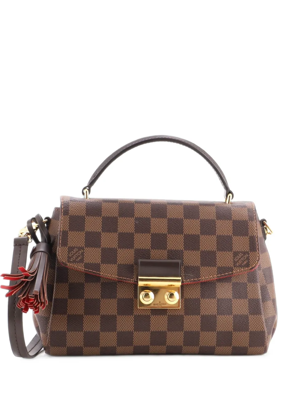 Louis Vuitton Pre-Owned Croisette Handbag Damier crossbody bag - Marrone