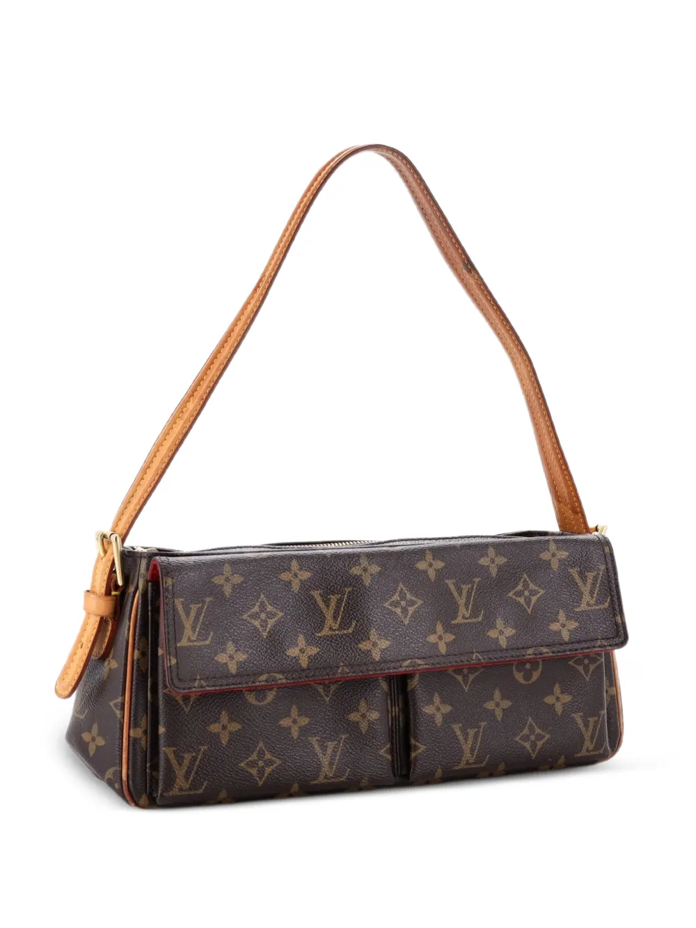 Louis Vuitton Pre-Owned Viva Cite Handbag Monogram Canvas MM shoulder bag - Marrone
