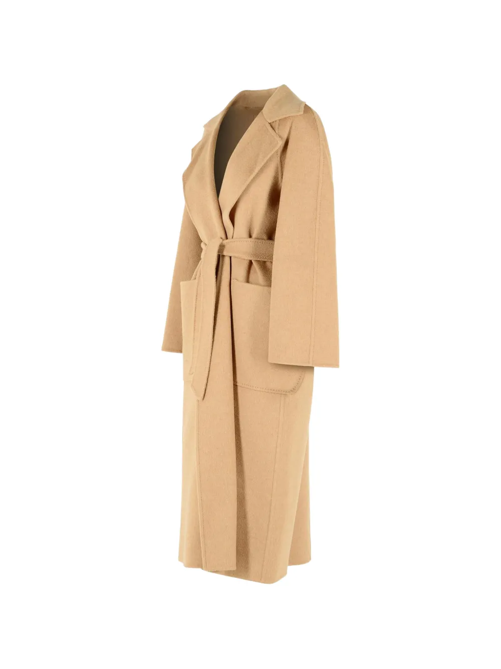 Max Mara Jas met raglan mouwen en ceintuur Bruin