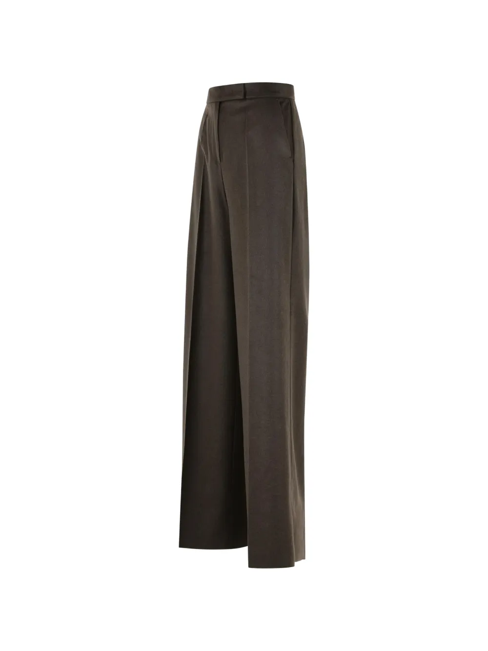 Max Mara pleated wide-leg trousers Bruin
