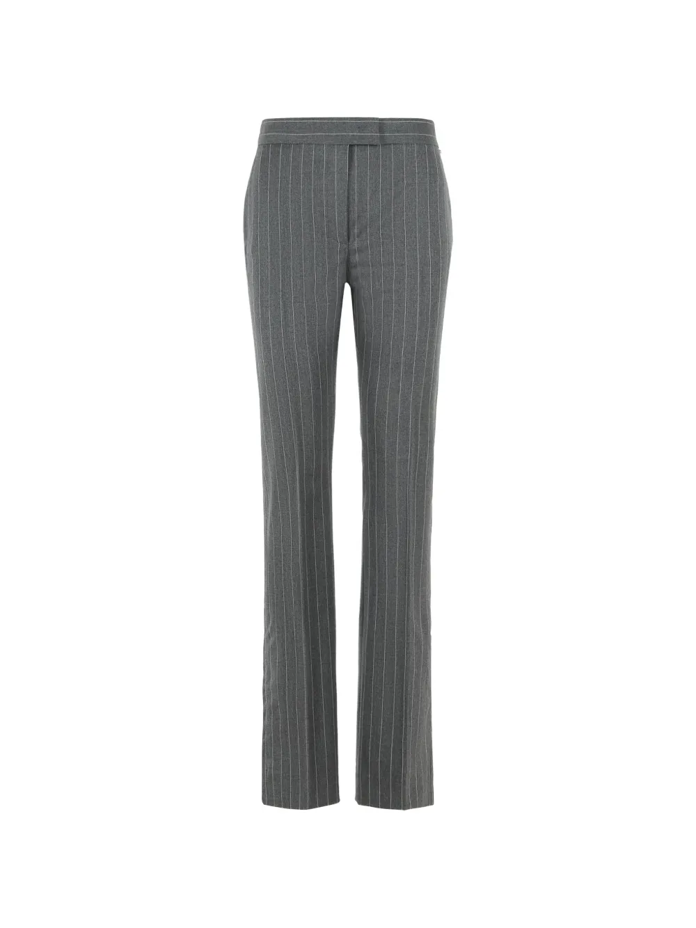 Sportmax Pinstripe Flared Trousers In Multi