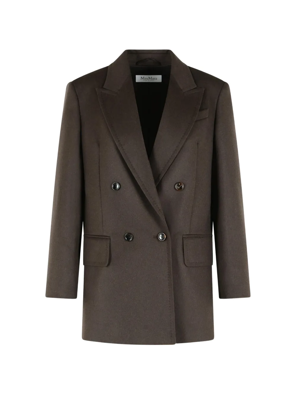 Max Mara Olimpia double-breasted blazer - Marrone