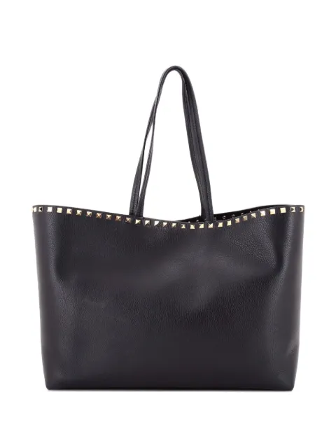 Valentino Garavani Pre-Owned Rockstud Shopper Leather Large tote bag