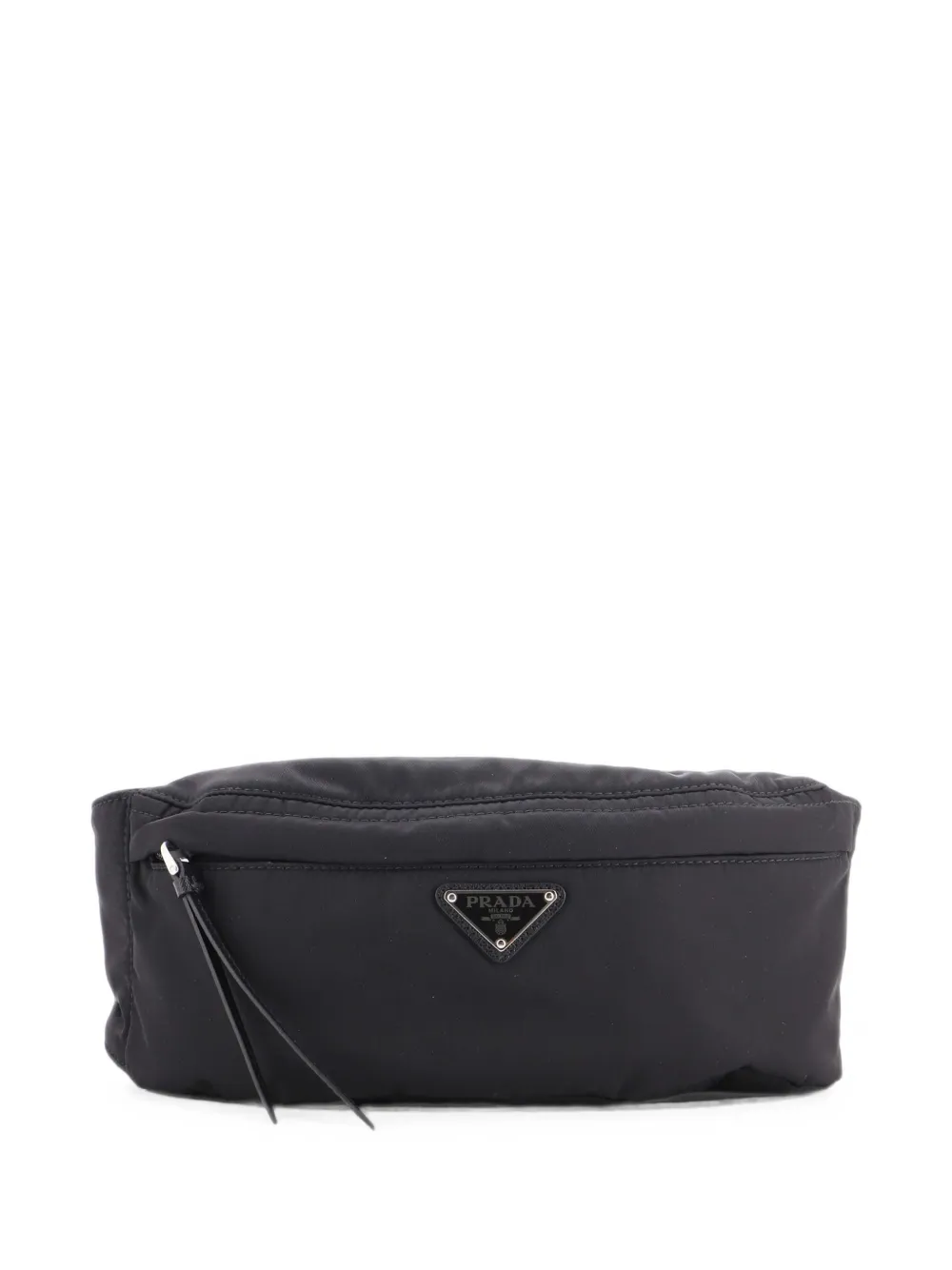 Prada Pre-Owned sac banane Zip Waist Bag Tessuto médium - Noir Prada Pre-Owned sac banane Zip Waist Bag Tessuto médium - Noir