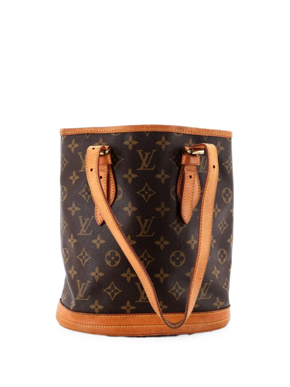Louis Vuitton Pre-Owned petit sac seau monogram en toile - Marron