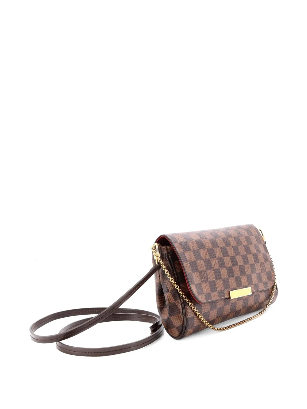 Louis Vuitton Pre-Owned Favorite Handbag Damier MM crossbody bag - Marrone