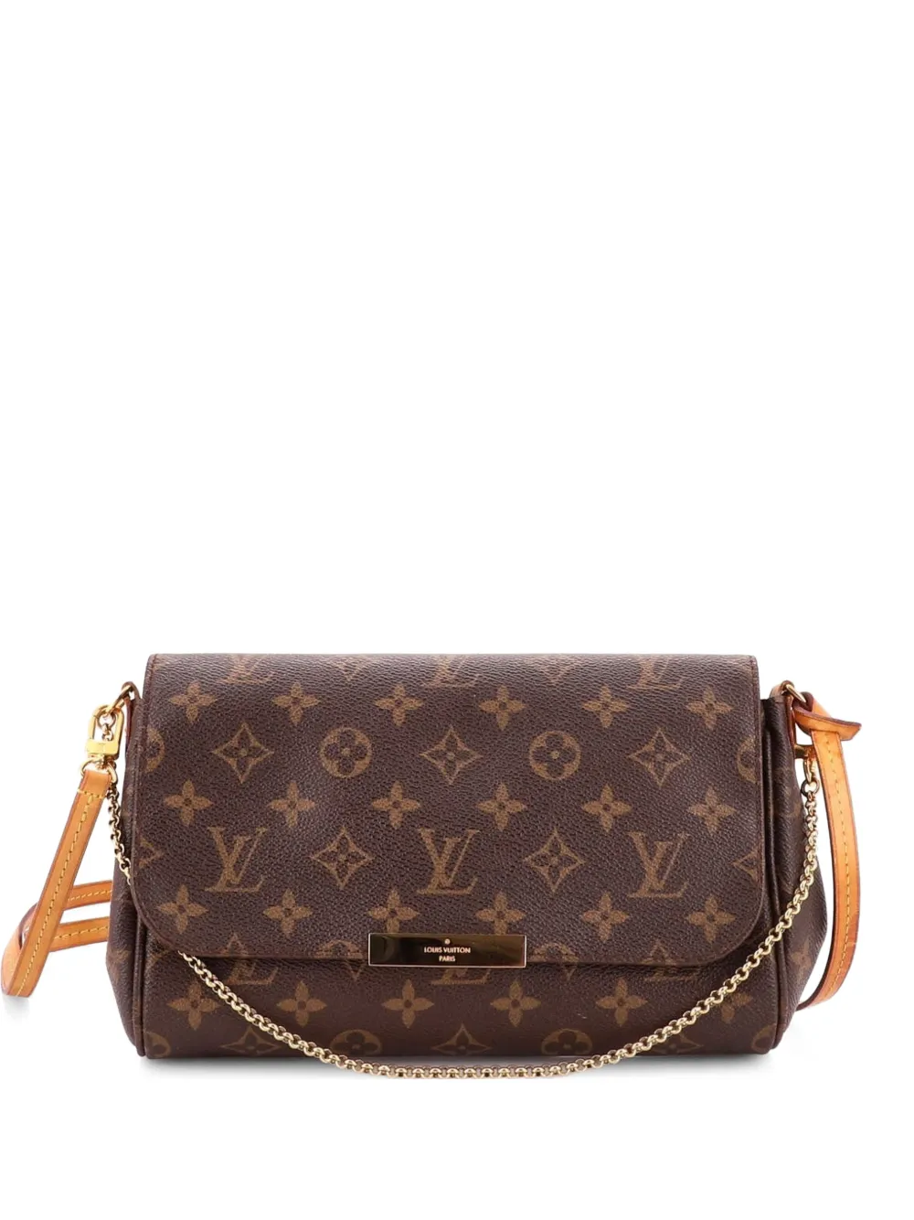 Louis Vuitton Pre-Owned Favorite Handbag Monogram Canvas MM crossbody bag - Braun