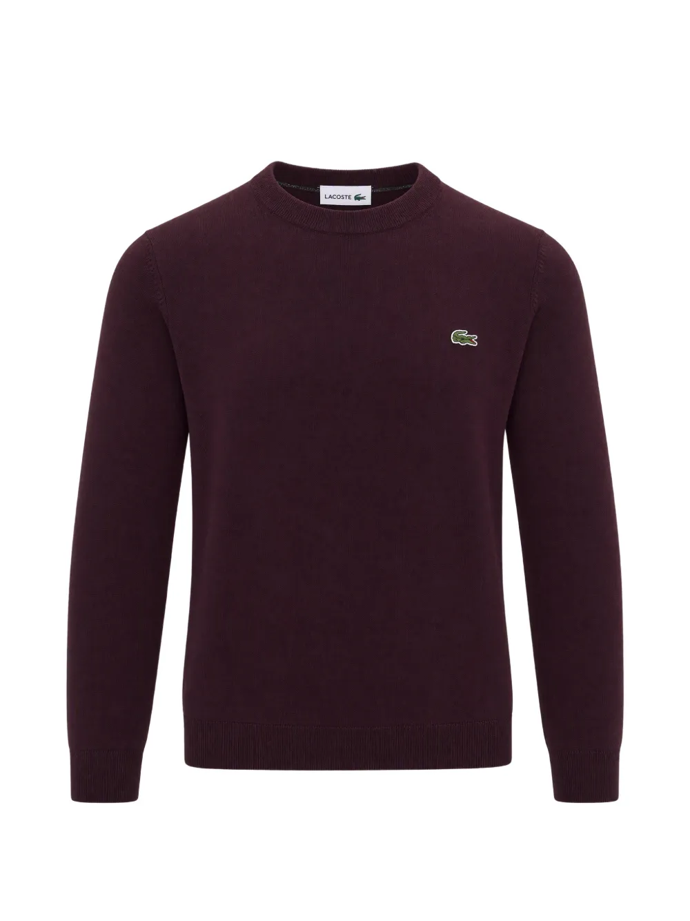 Lacoste Maglione girocollo con logo - Rosso