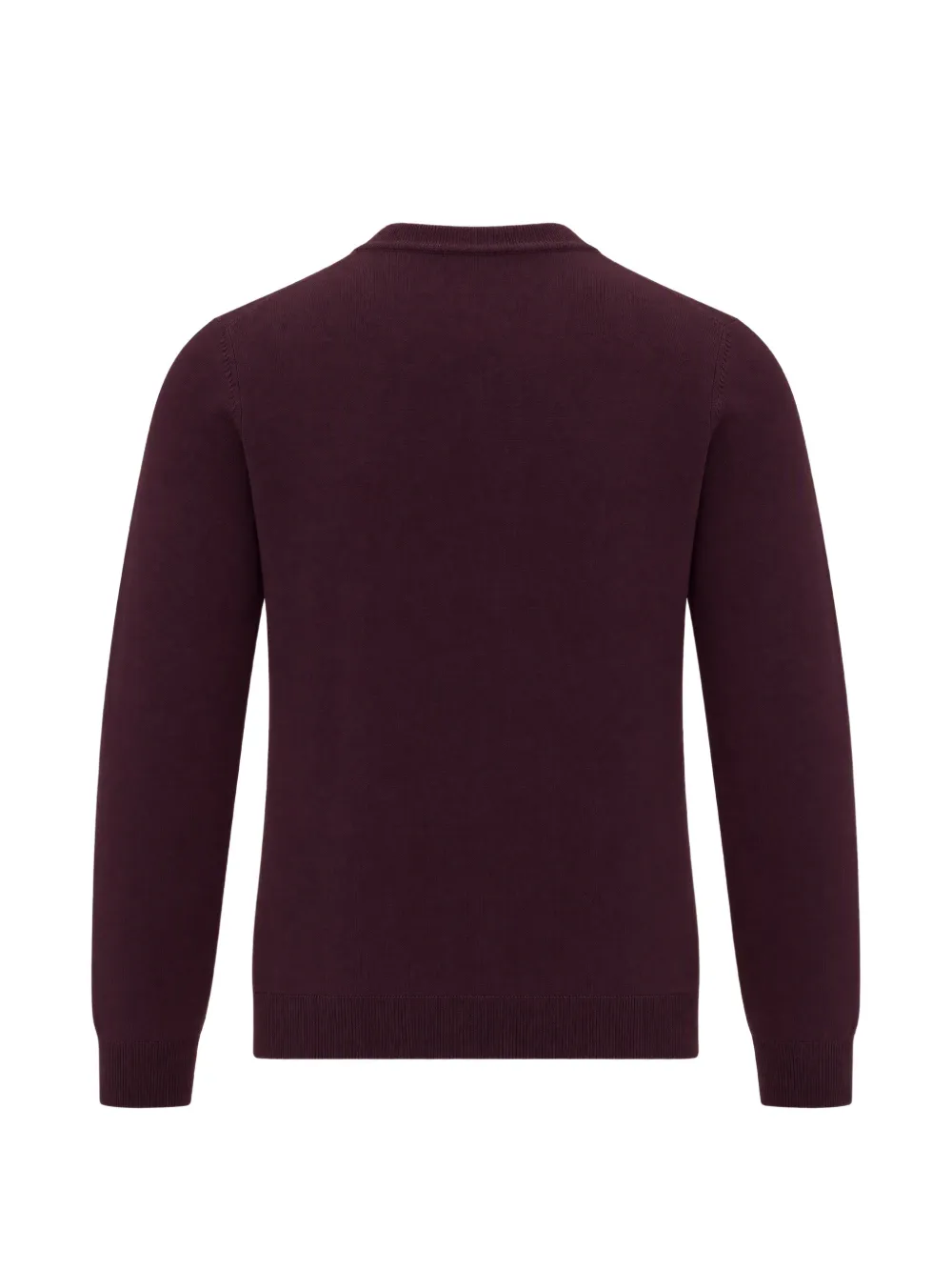 Lacoste Sweater met logopatch Rood
