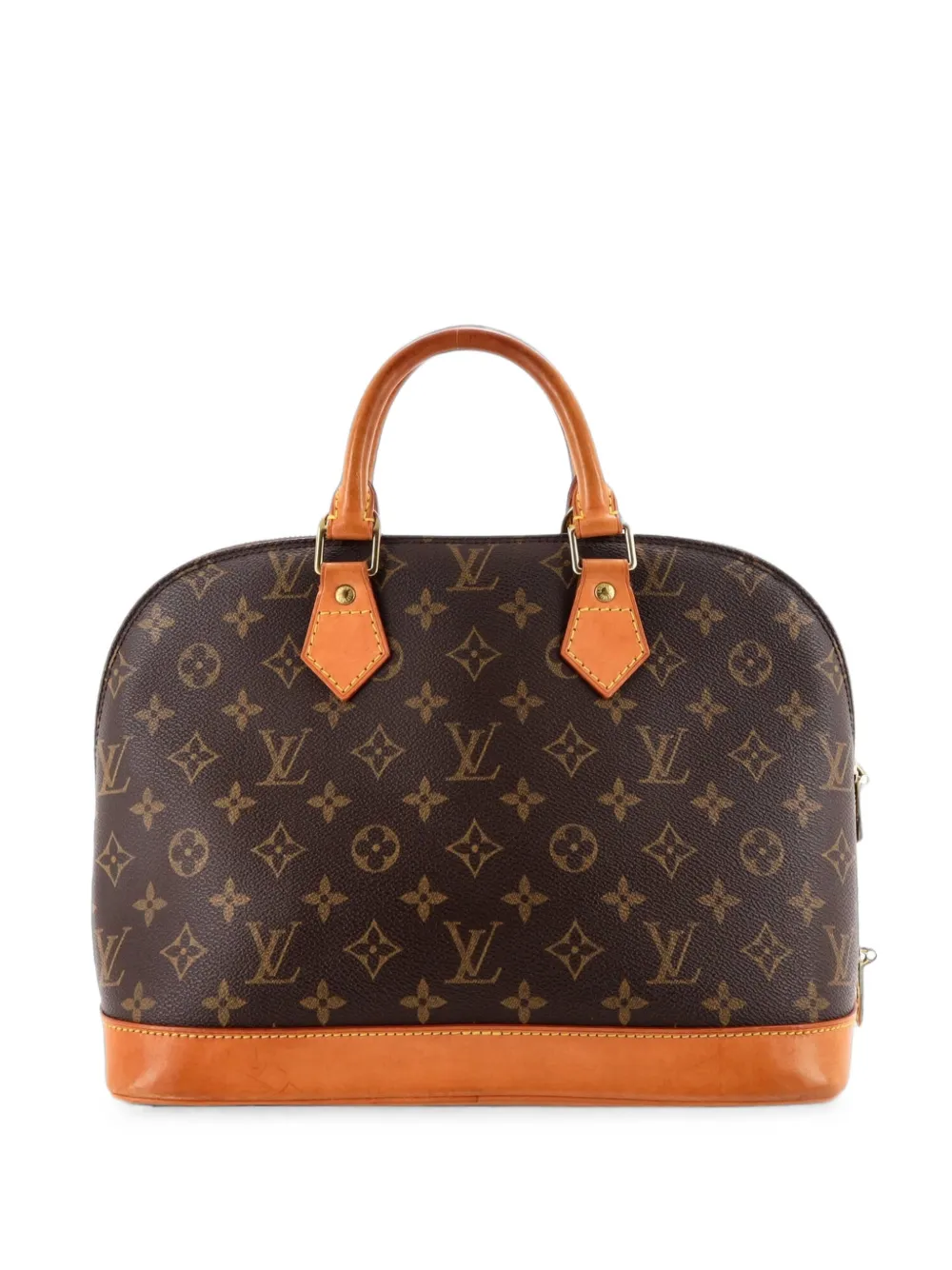 Louis Vuitton Pre-Owned Alma Handbag Monogram Canvas PM satchel - Braun