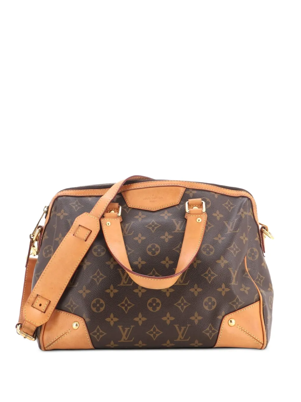 Louis Vuitton Pre-Owned Retiro Handbag Monogram Canvas PM satchel - Brown