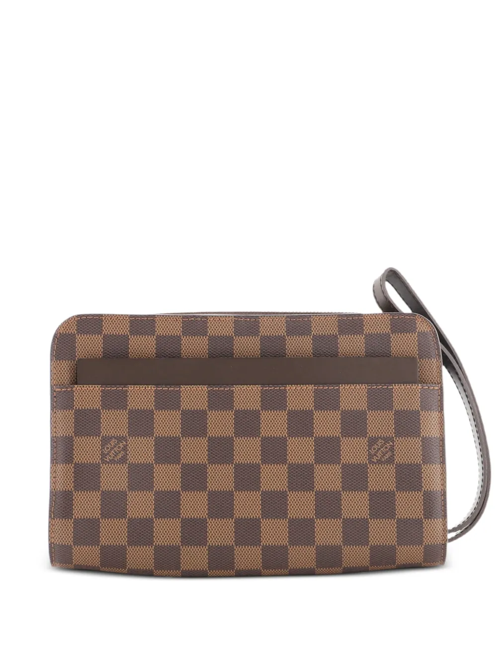 Louis Vuitton Pre-Owned Pochette Saint Louis Damier clutch bag - Marrone