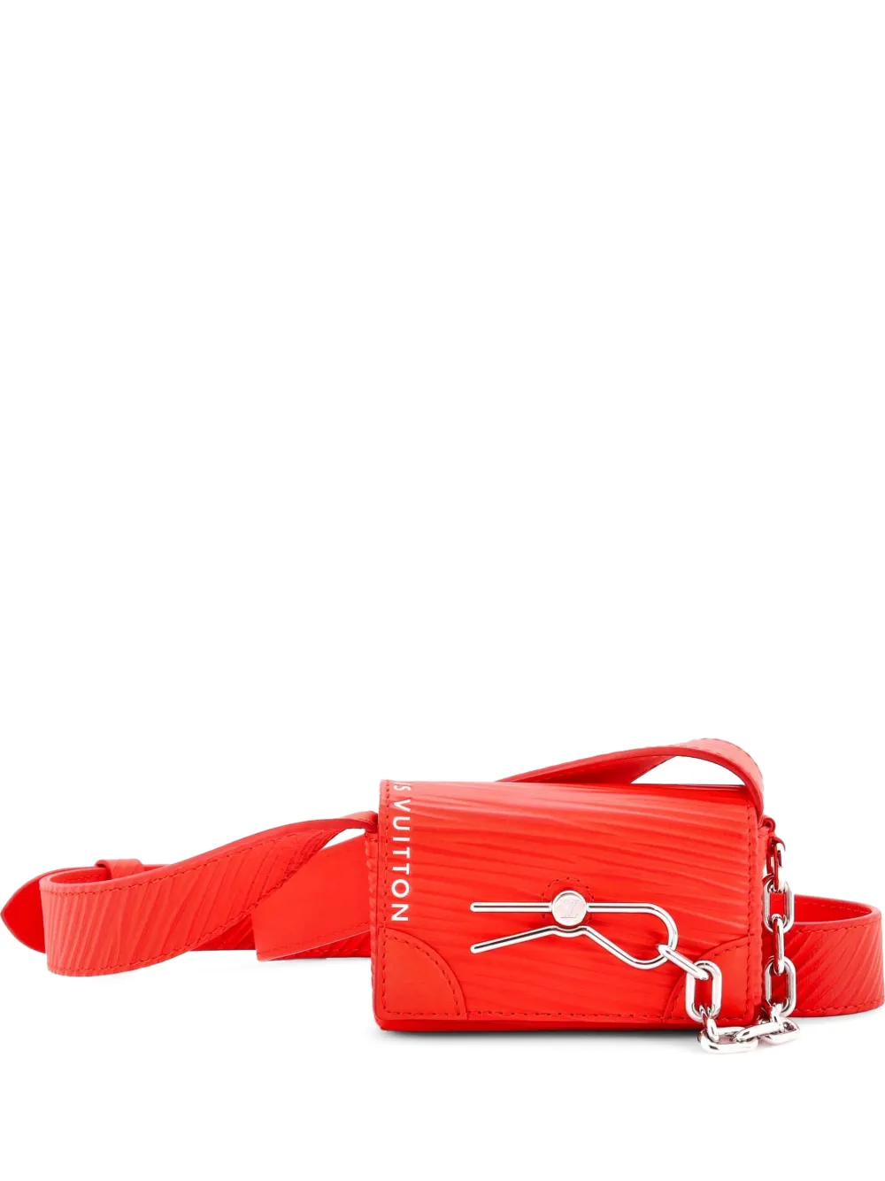 Louis Vuitton Pre-Owned Steamer Bag Epi Leather Micro crossbody bag - Rosso