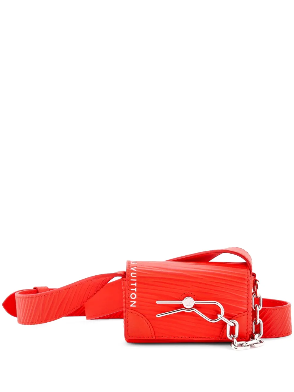 Louis Vuitton Pre-Owned Steamer Bag Epi Leather Micro crossbody bag - Red