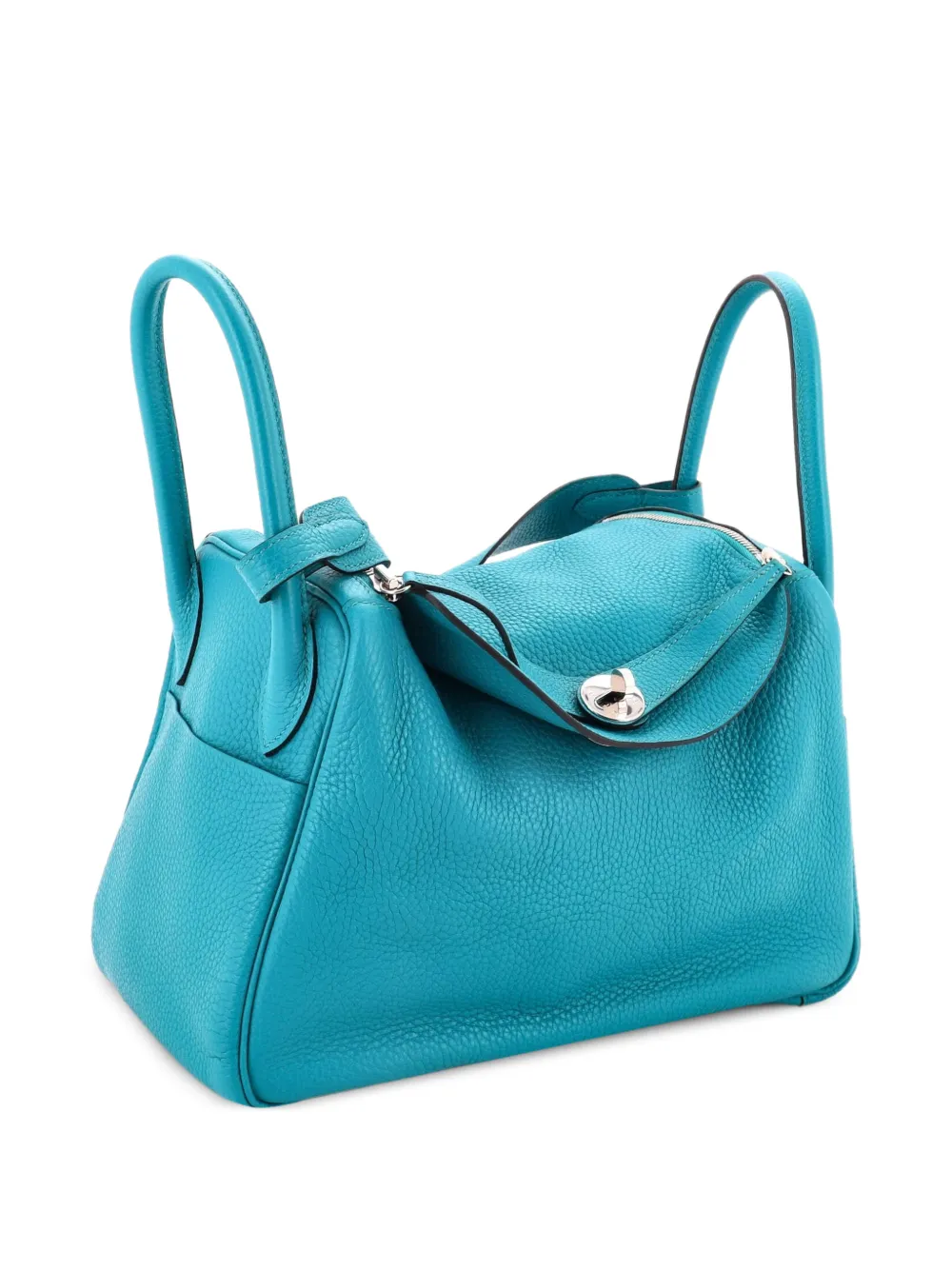 Hermès Pre-Owned Lindy Bag Clemence 30 shoulder bag - Blau
