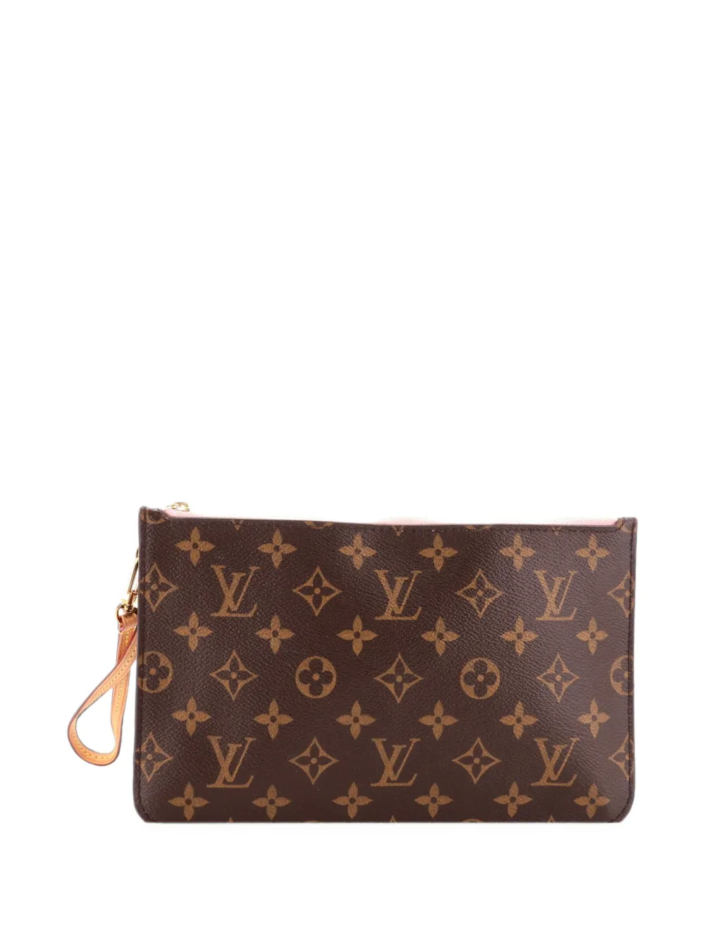 Louis Vuitton Pre-Owned Neverfull Pochette Monogram Canvas Large pouch - Braun