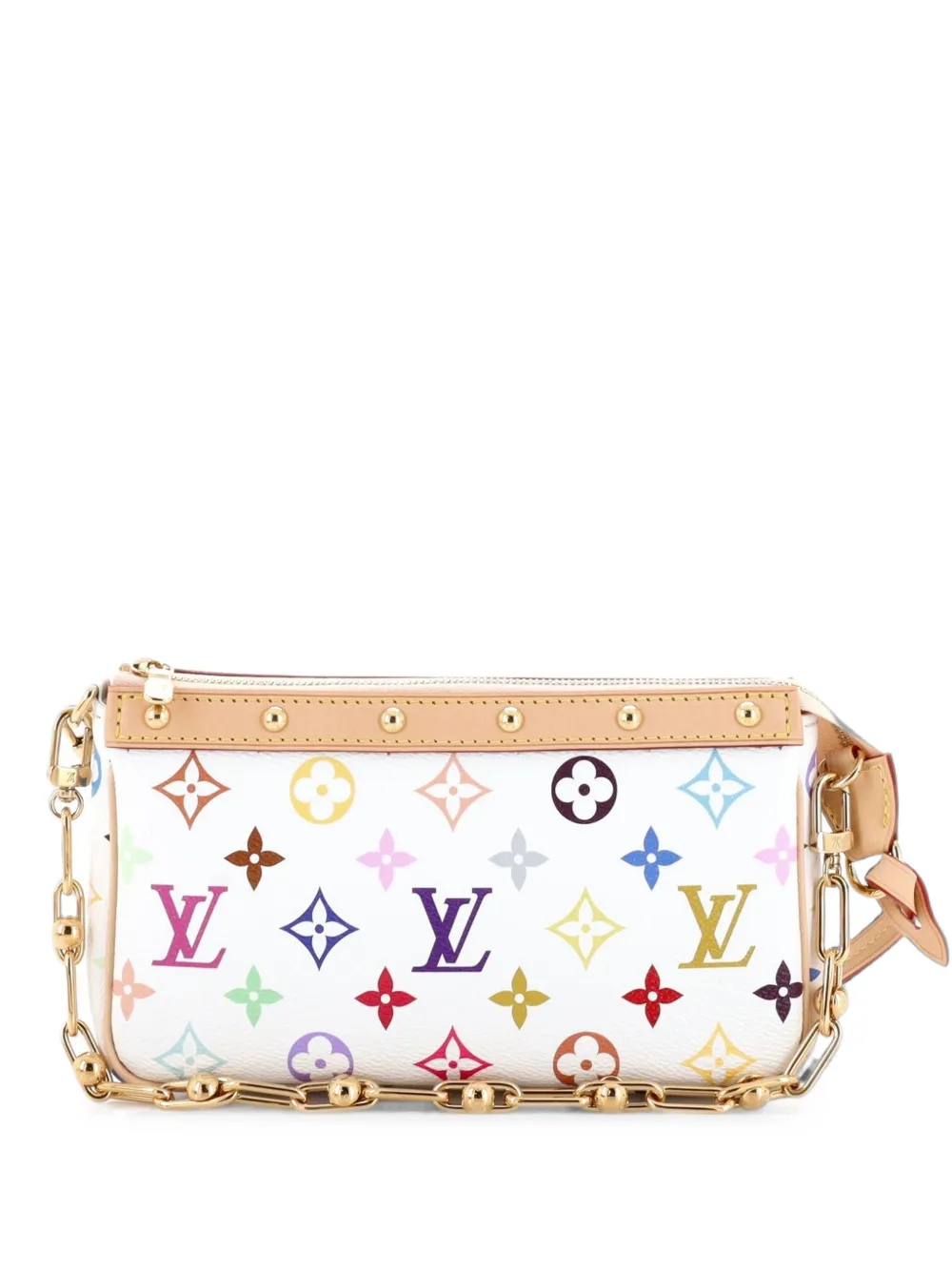 Louis Vuitton Pre-Owned x Takashi Murakami Chain Pochette Accessoires NM Monogram Multicolor shoulder bag - Bianco