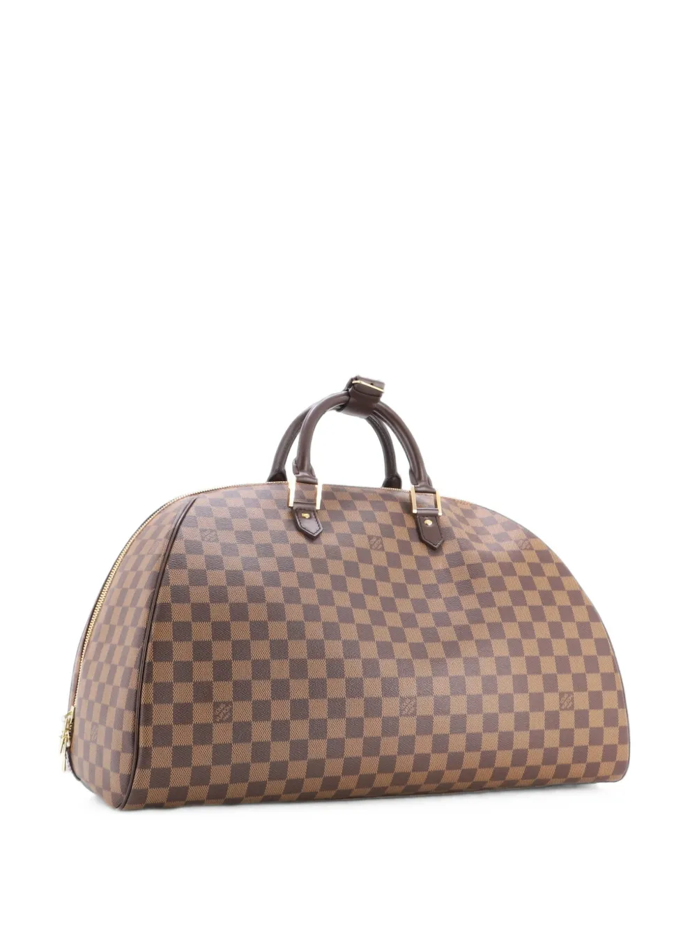 Louis Vuitton Pre-Owned Ribera Handbag Damier GM travel bag - Marrone