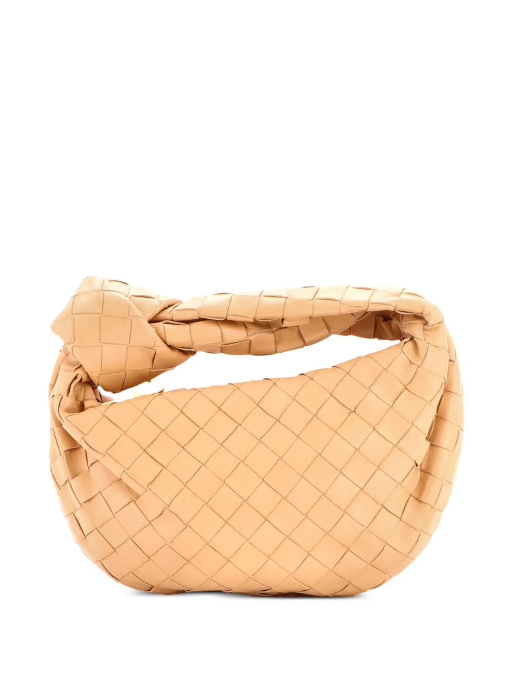 Bottega Veneta Pre-Owned BV Jodie Intrecciato Nappa Mini hobo bag - Braun