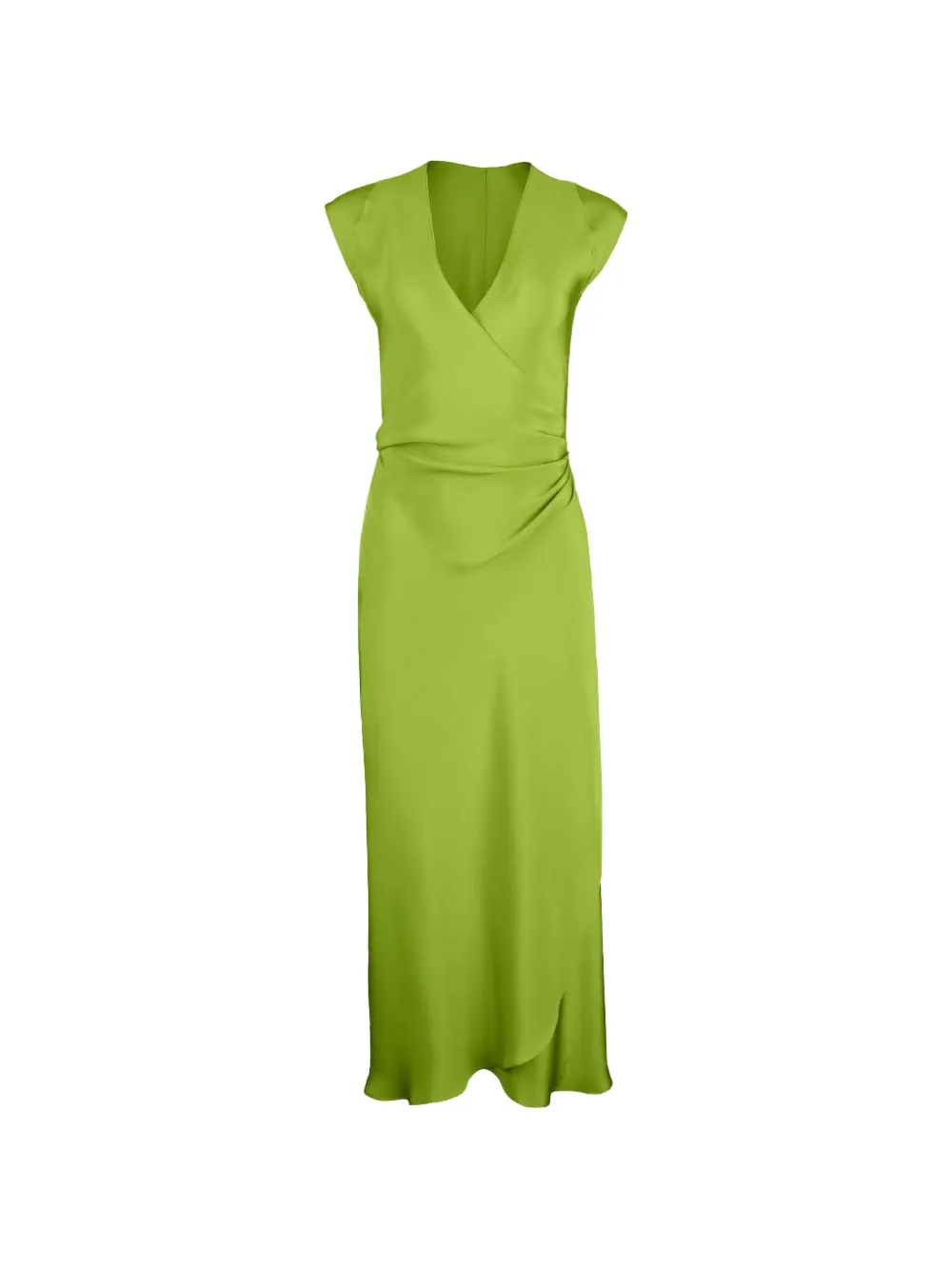 Peter Cohen sleeveless V-neck maxi dress Groen