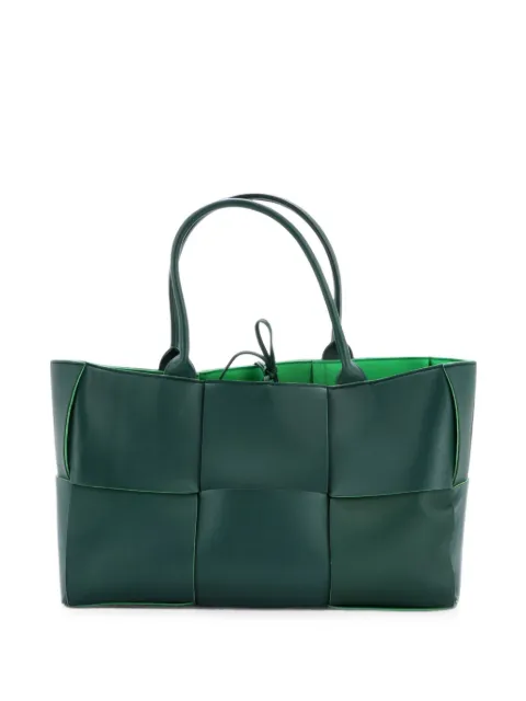 Bottega Veneta Pre-Owned Arco Maxi Intrecciato Leather Medium tote bag