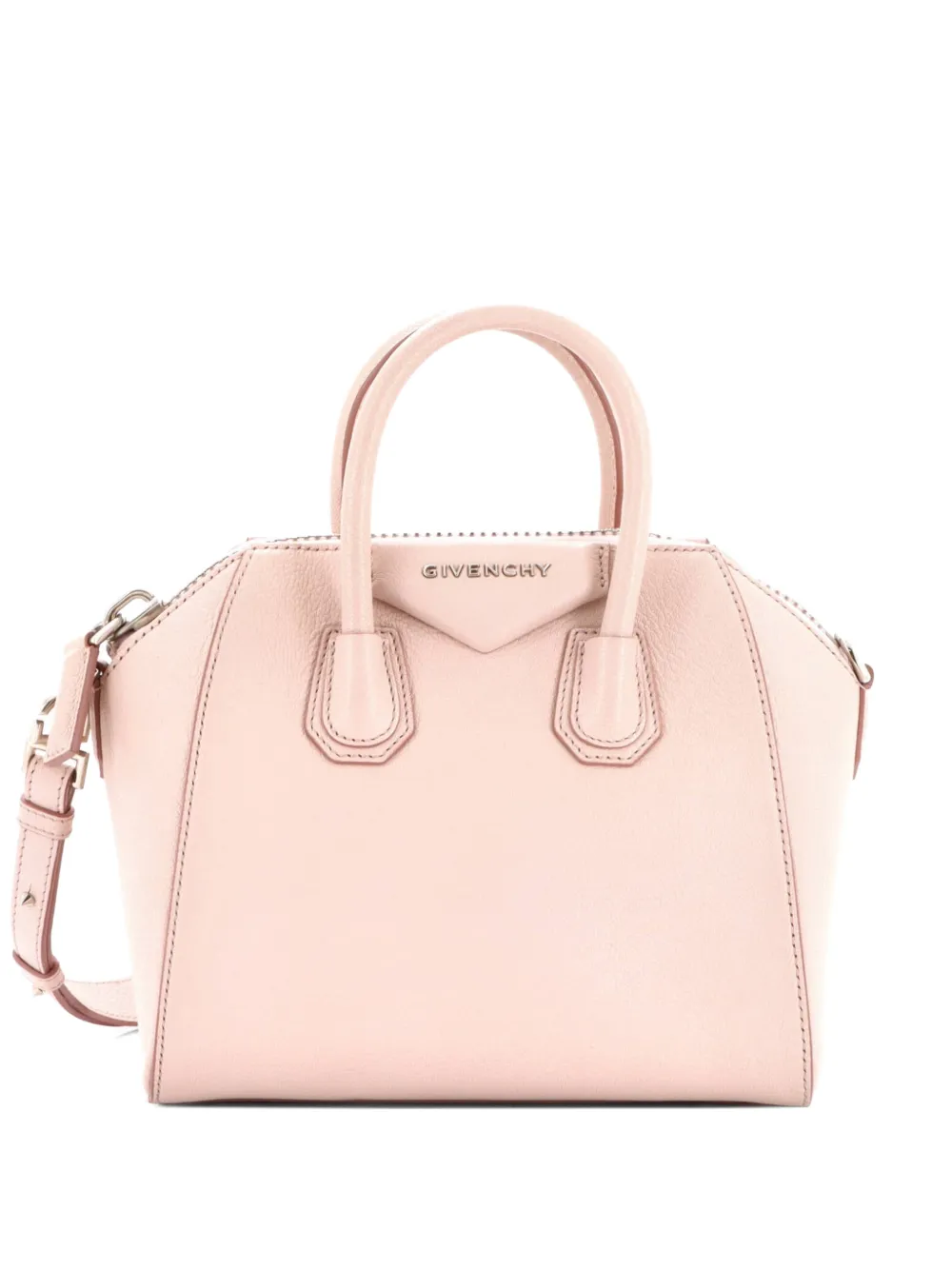 Givenchy Pre-Owned Antigona Bag Leather Mini crossbody bag - Rosa