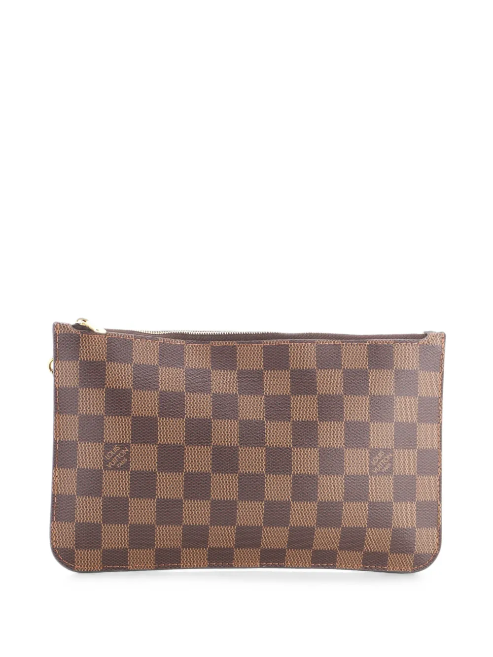 Louis Vuitton Pre-Owned Neverfull Pochette Damier Large pouch - Marrone