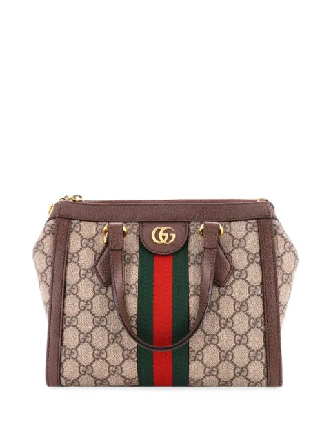 Gucci Pre-Owned Ophidia Top Handle GG Coated Canvas Small tote bag