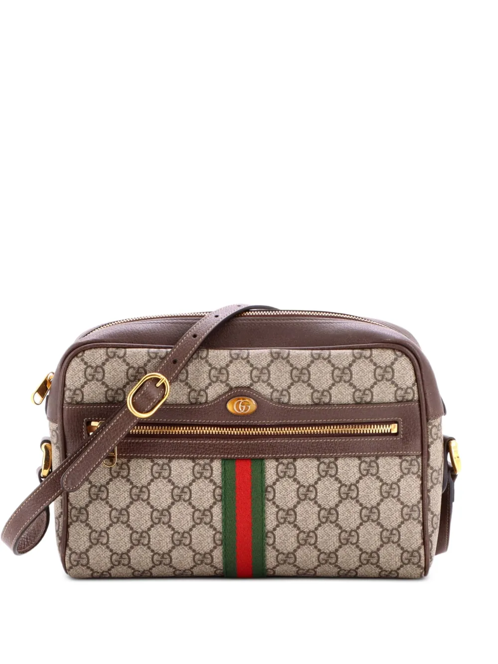 Gucci Pre-Owned Ophidia Shoulder Bag GG Coated Canvas Small crossbody bag - Brown