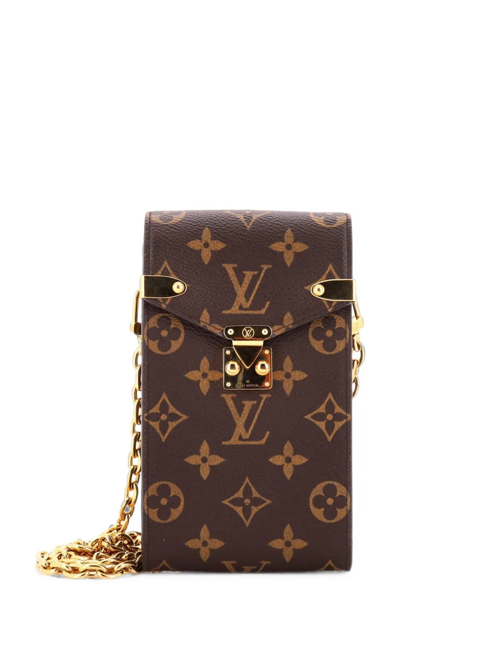 Louis Vuitton Pre-Owned Metis Phone Pouch on Chain Monogram Canvas shoulder bag - Marrone