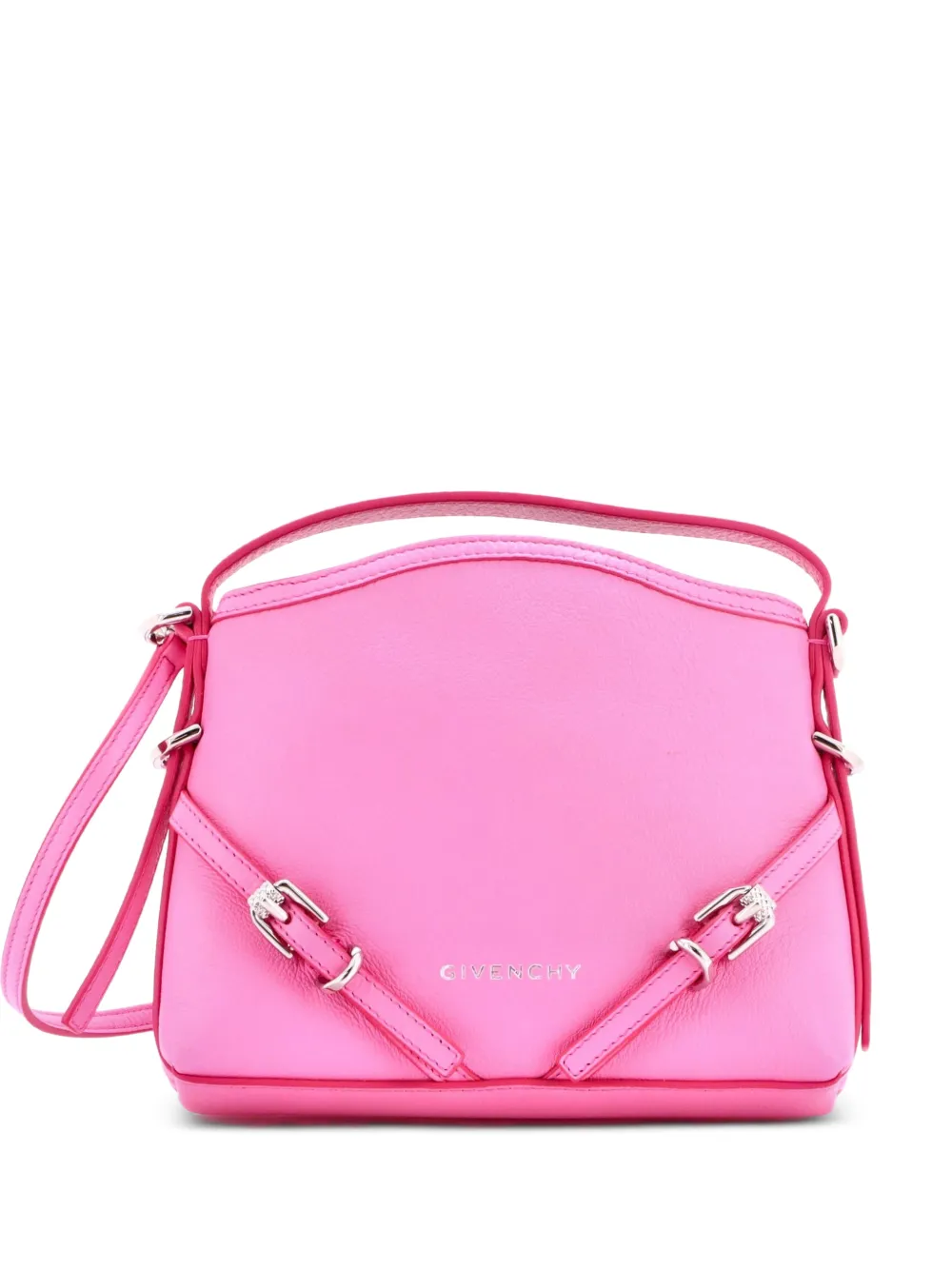 Givenchy Pre-Owned Voyou Leather Nano shoulder bag - Blu