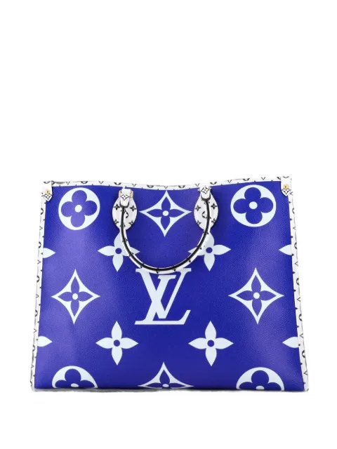 Louis Vuitton Pre-Owned OnTheGo Limited Edition Cities Colored Monogram Giant GM tote bag