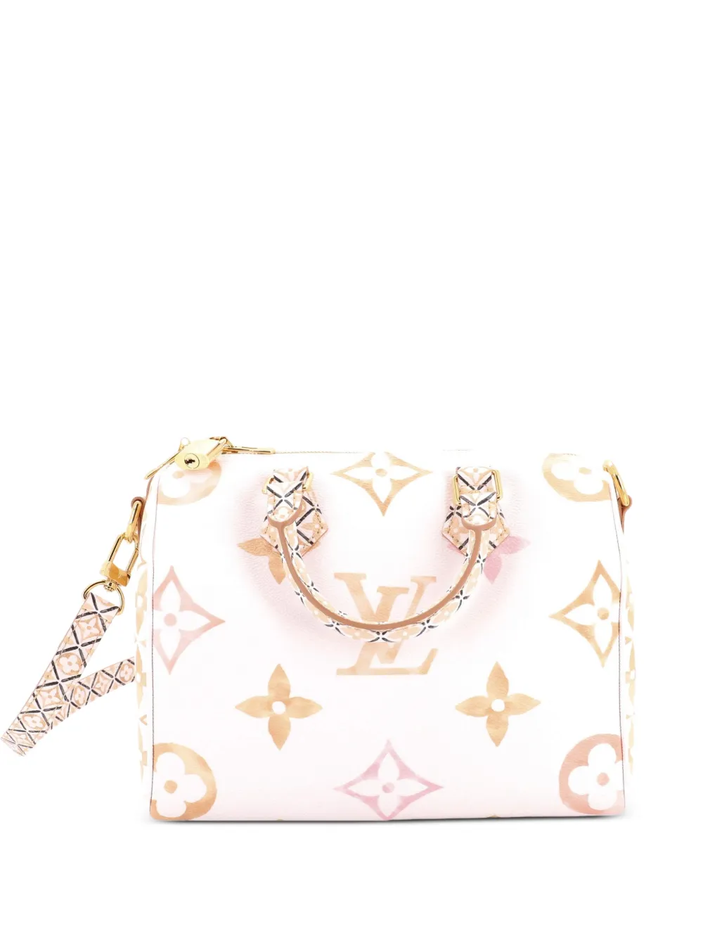 Louis Vuitton Pre-Owned Speedy Bandouliere Bag By The Pool Monogram Watercolor Giant 25 crossbody bag - Toni neutri