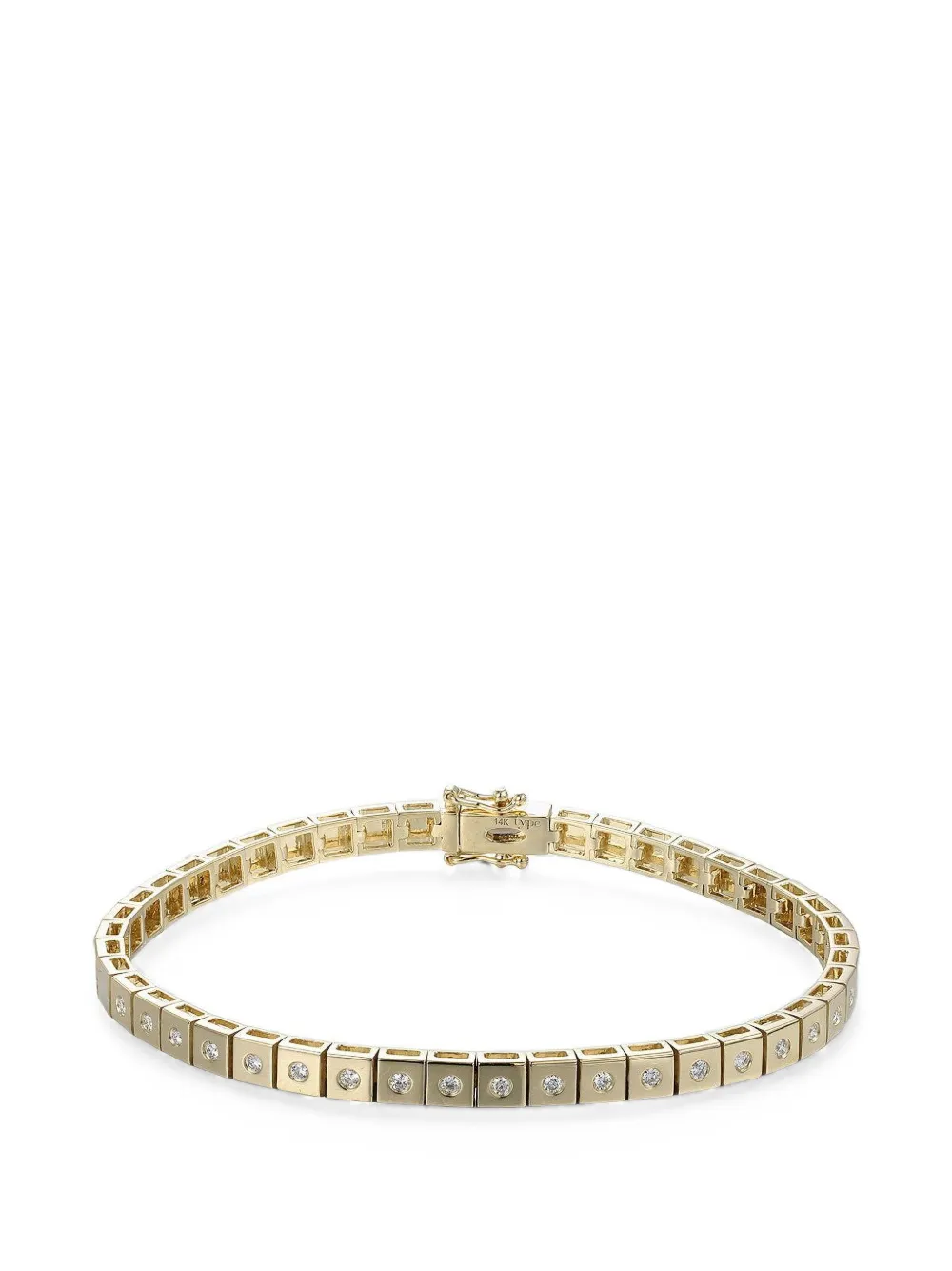 Type Jewelry bracelet tennis Leggo serti de diamants - Or