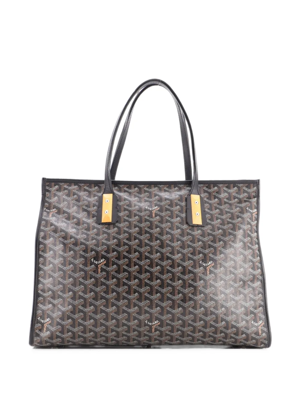 Goyard Pre-Owned sac cabas Marquises en toile enduite - Noir