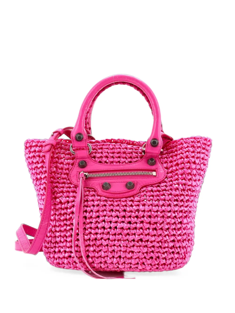 Balenciaga Pre-Owned petit sac à main Le Cagole Panier - Rose
