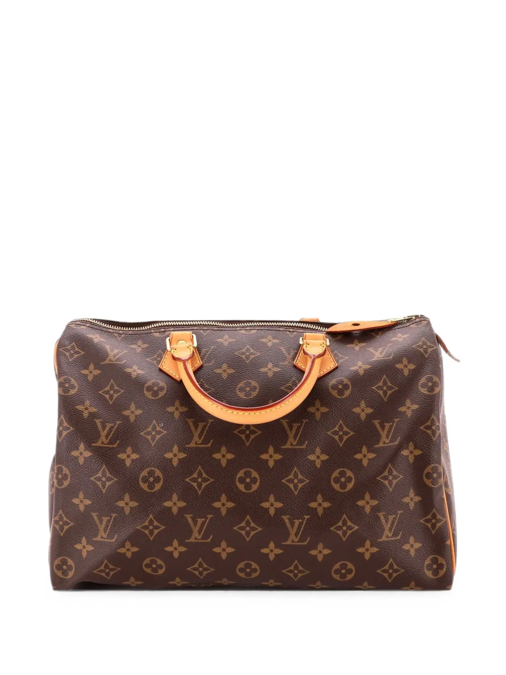 Louis Vuitton Pre-Owned Speedy Handbag Monogram Canvas 35 satchel - Marrone