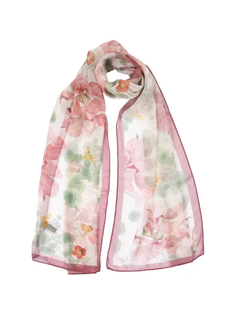 Elizabetta Monique floral-print scarf