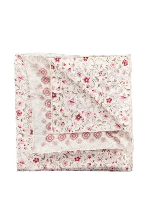 Elizabetta Italo floral-print pocket square