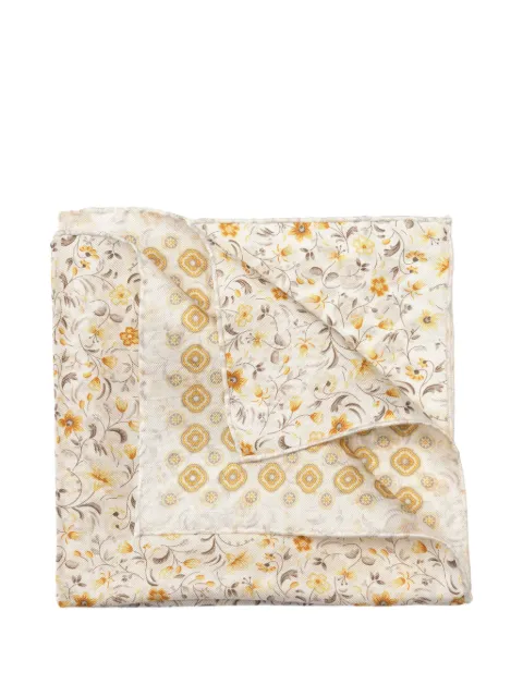 Elizabetta Italo floral-print pocket square