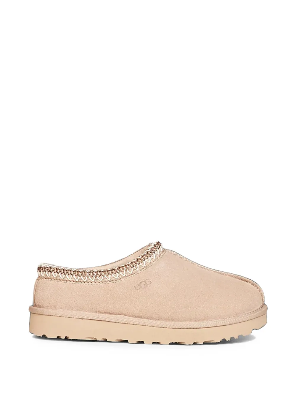 Ugg Tasman Ii Suede Mules In Neutral