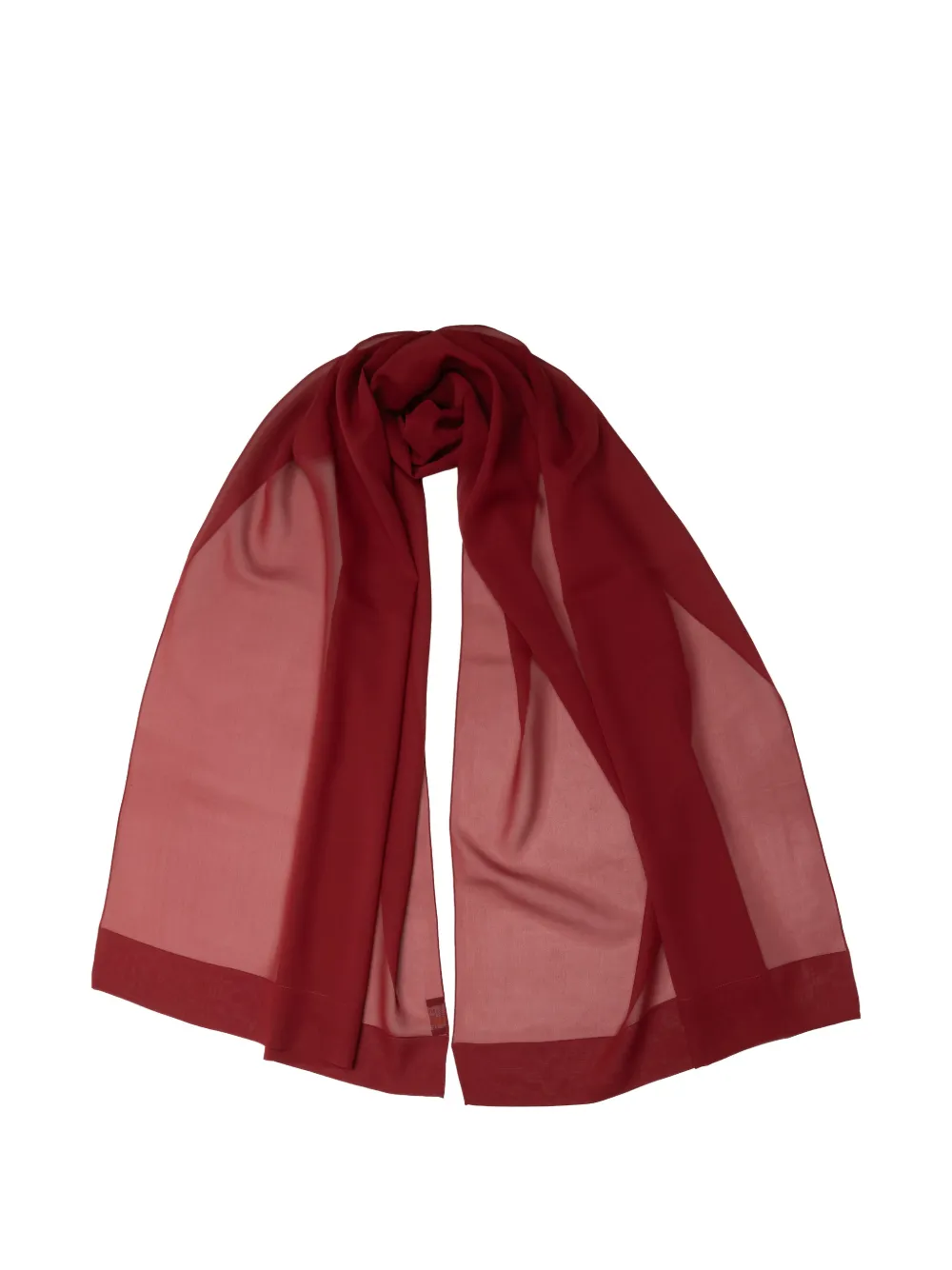 Elizabetta Carmen silk scarf - Rot