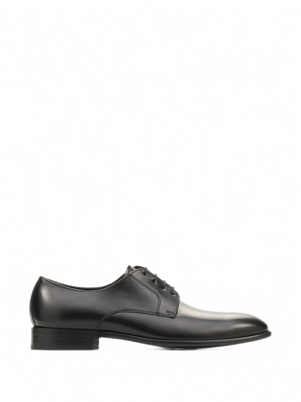 Lottusse Regent leather derby shoes - Schwarz