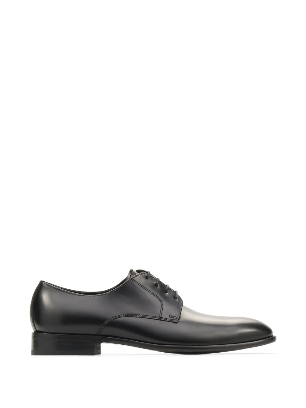 Lottusse Regent leather derby shoes - Schwarz