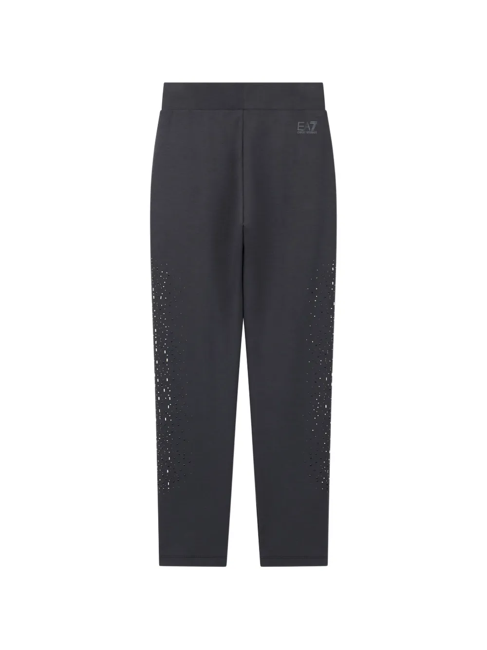 Ea7 Emporio Armani Plooibroek verfraaid met stras Grijs