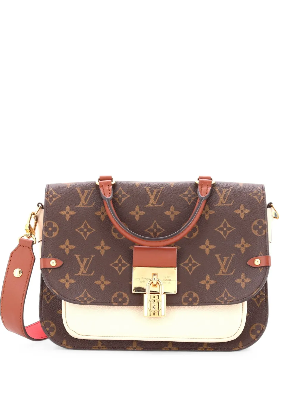 Louis Vuitton Pre-Owned Vaugirard Handbag Monogram Canvas with Leather satchel - Toni neutri