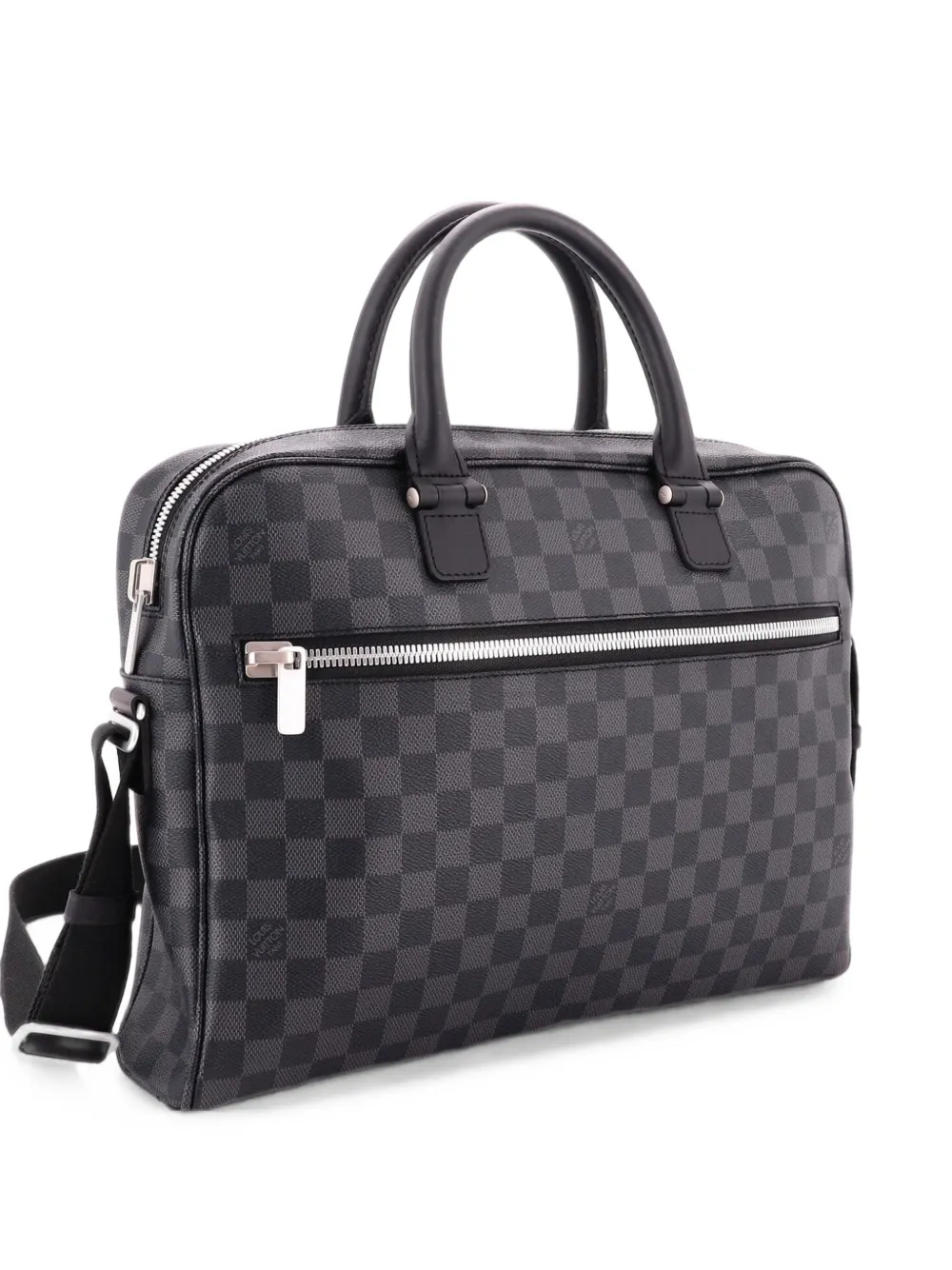 Louis Vuitton Pre-Owned sacoche Jorn Briefcase Damier Graphite - Noir Louis Vuitton Pre-Owned sacoche Jorn Briefcase Damier Graphite - Noir