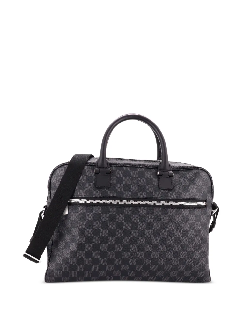 Louis Vuitton Pre-Owned Horizon Briefcase Damier Graphite business bag - Black